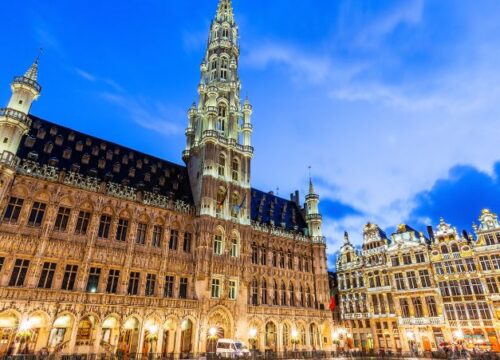 Holland, Belgium and France